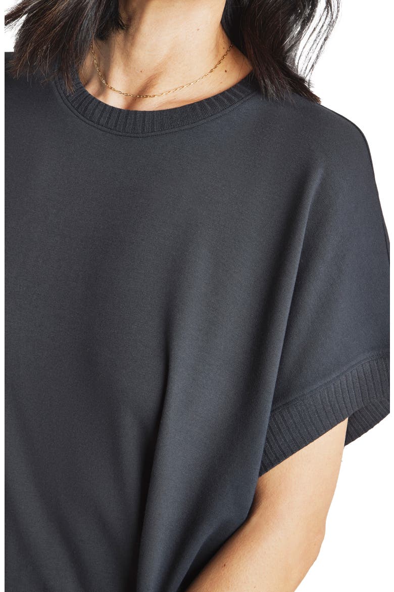Supersoft Short Sleeve Sweatshirt, Alternate, color, LEAD