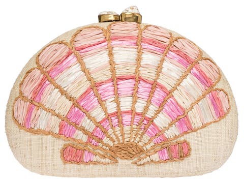 Berna Embroidered Dome Clutch