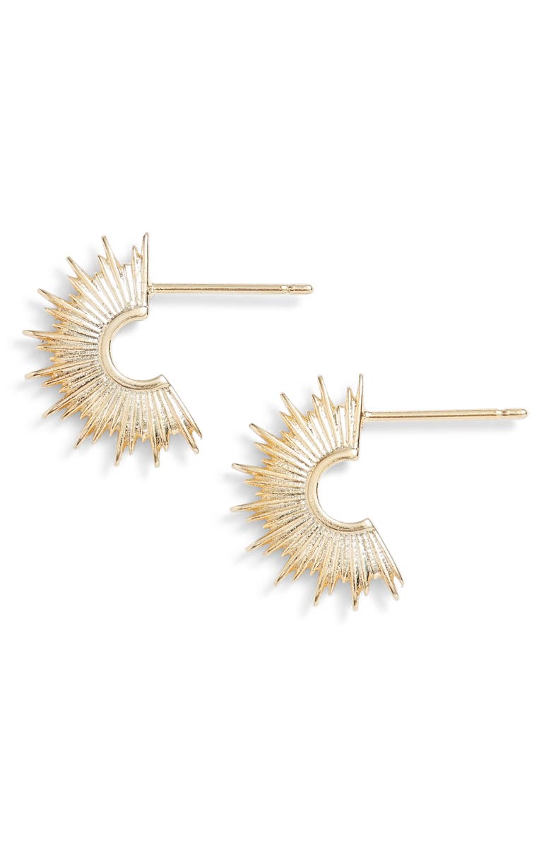 Estella Bartlett Starburst Earrings, Main, color, 