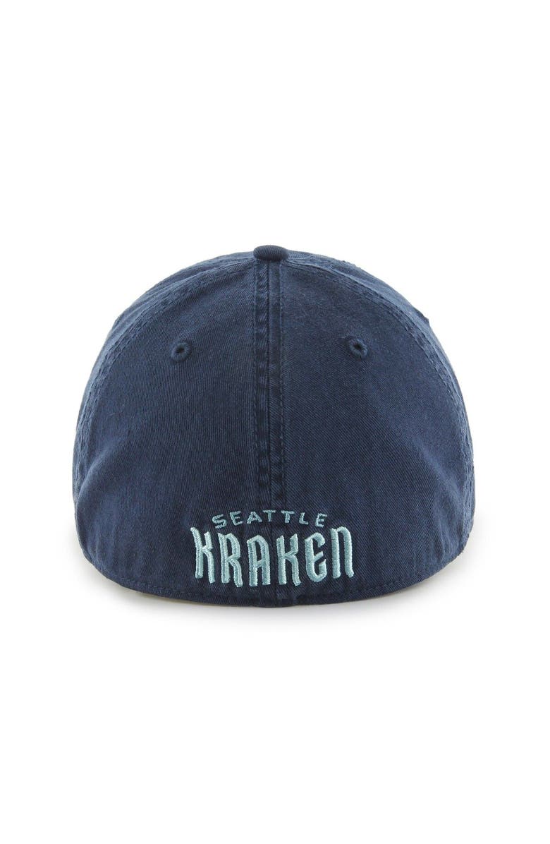 '47 Men's '47 Navy Seattle Kraken Classic Franchise Fitted Hat, Alternate, color, 