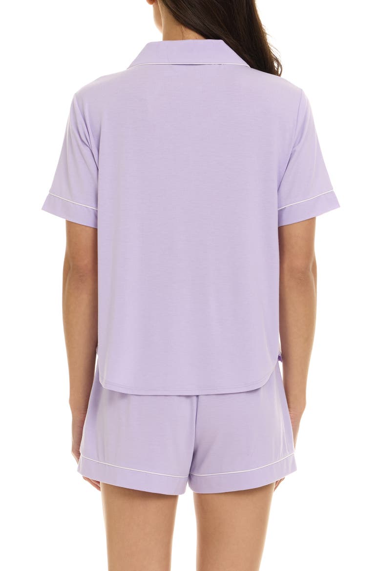 Annie Shirt & Shorts 2-Piece Pajama Set, Alternate, color, LILAC