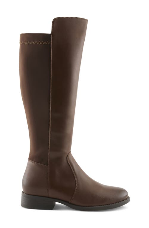 Spring Step Zaya Knee High Boot In Brown
