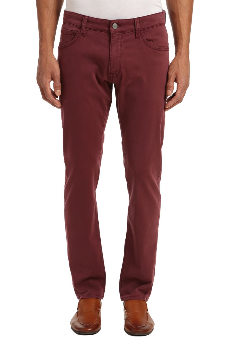 34 Heritage Charisma Relaxed Straight Leg Pants, Main, color, Tawny Port