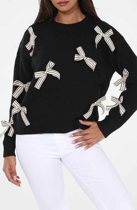 Bow Crewneck Sweater