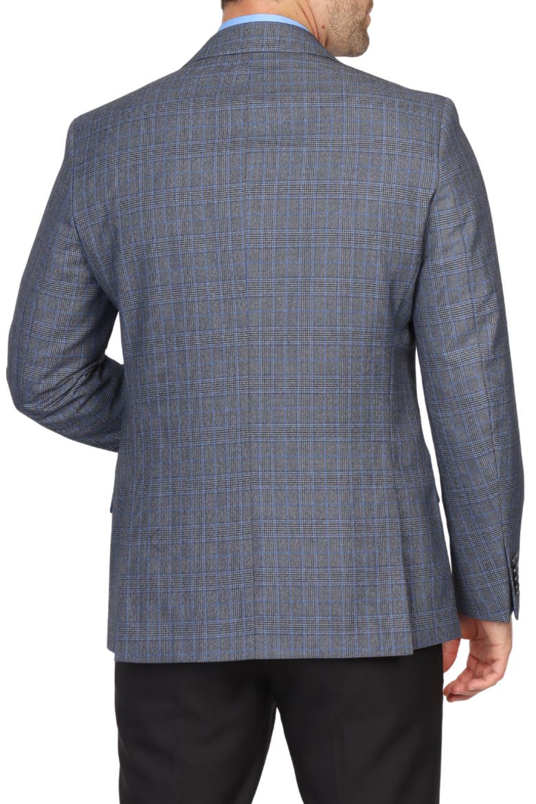 Glen Plaid Sport Coat, Alternate, color, CHARCOAL