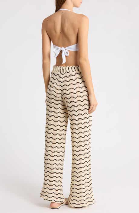 Massimo Wide Leg Cover-Up Pants