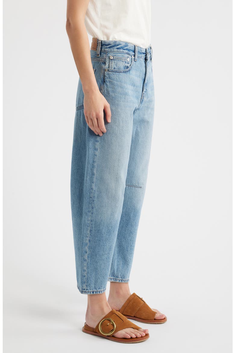 The Darted Barrel Leg Jeans, Alternate, color, VARIAN WASH