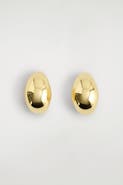 COS Curved Domed Earrings