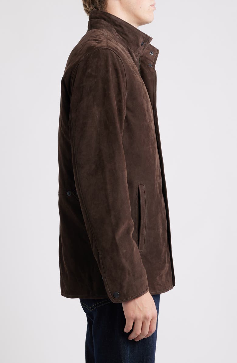 Peter Millar Norwalk Suede Jacket, Alternate, color, Espresso