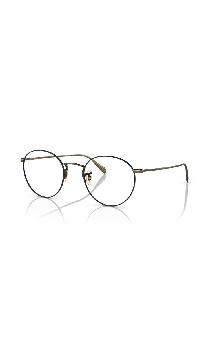 Oliver Peoples 47mm Phantos optical glasses, Main, color, Dark Gold