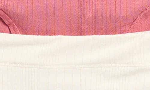 Nordstrom Rack Assorted 3-pack Textured Briefs In Ivory Egret -brown Multi