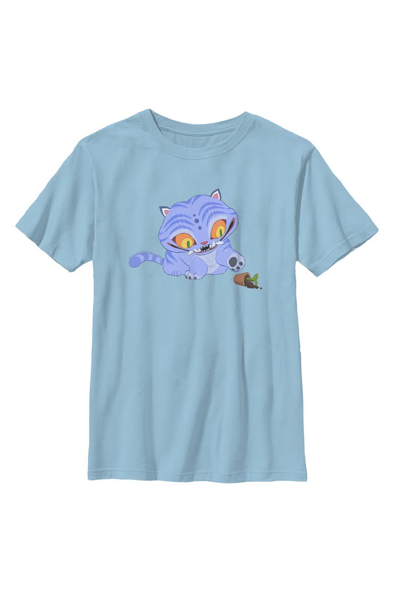 Boys' Mischievous Derpy T-Shirt, Main, color, Light Blue