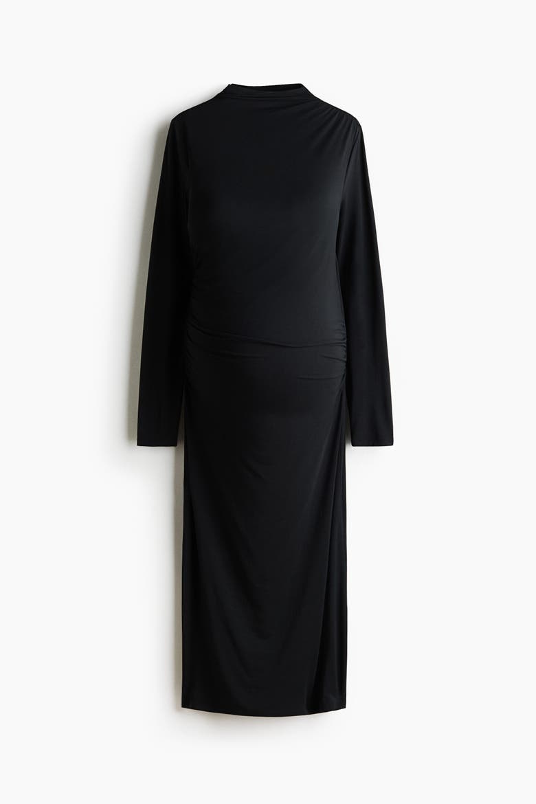 Mama Modal Bodycon Dress, Alternate, color, Black