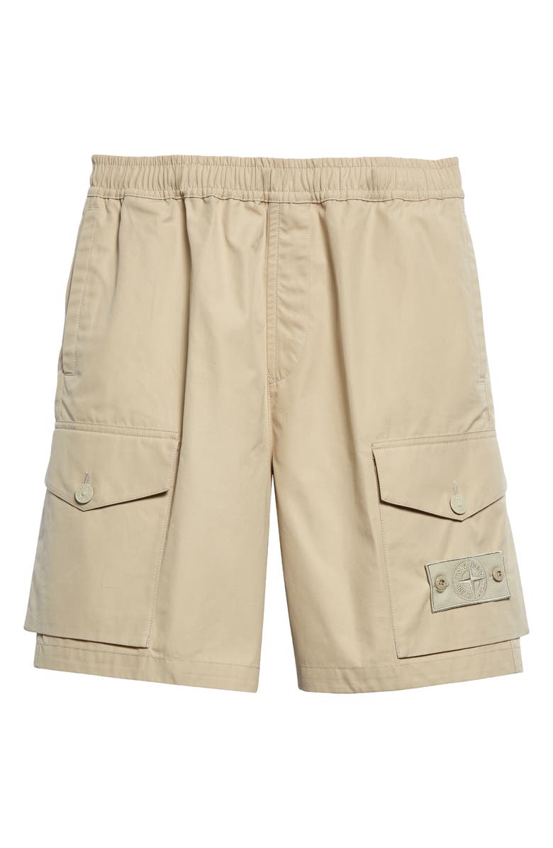 Stone Island Cotton Bermuda Shorts, Alternate, color, 