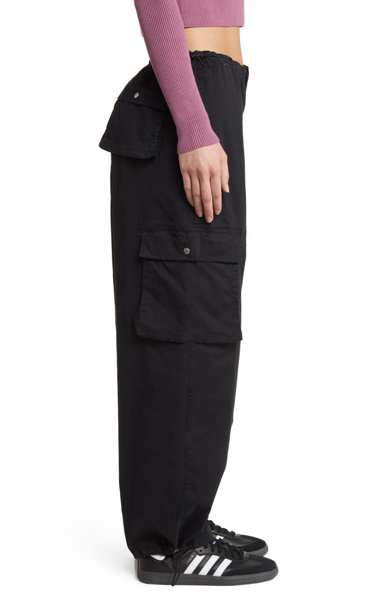 PacSun Cotton Cargo Parachute Pants, Alternate, color, 