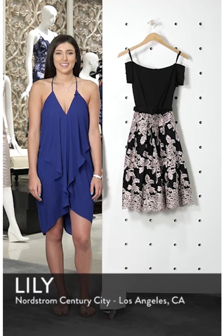 Off the Shoulder Party Dress video