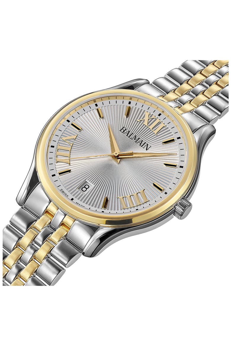 Beleganza Bracelet Watch, 40mm, Alternate, color, BICOLOR STAINLESS STEEL