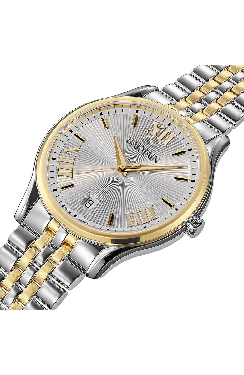 BALMAIN WATCHES Beleganza Bracelet Watch, 40mm, Alternate, color, Bicolor Stainless Steel
