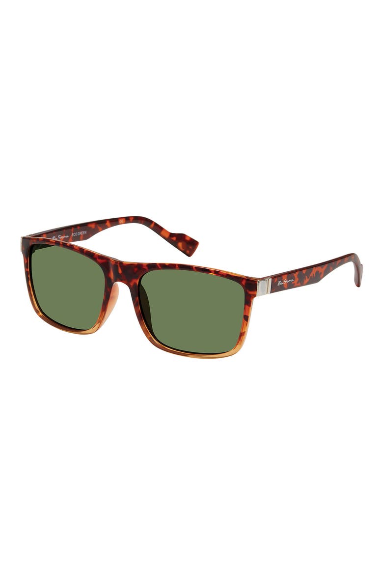 Noah 57mm Sunglasses, Main, color, TORTOISE