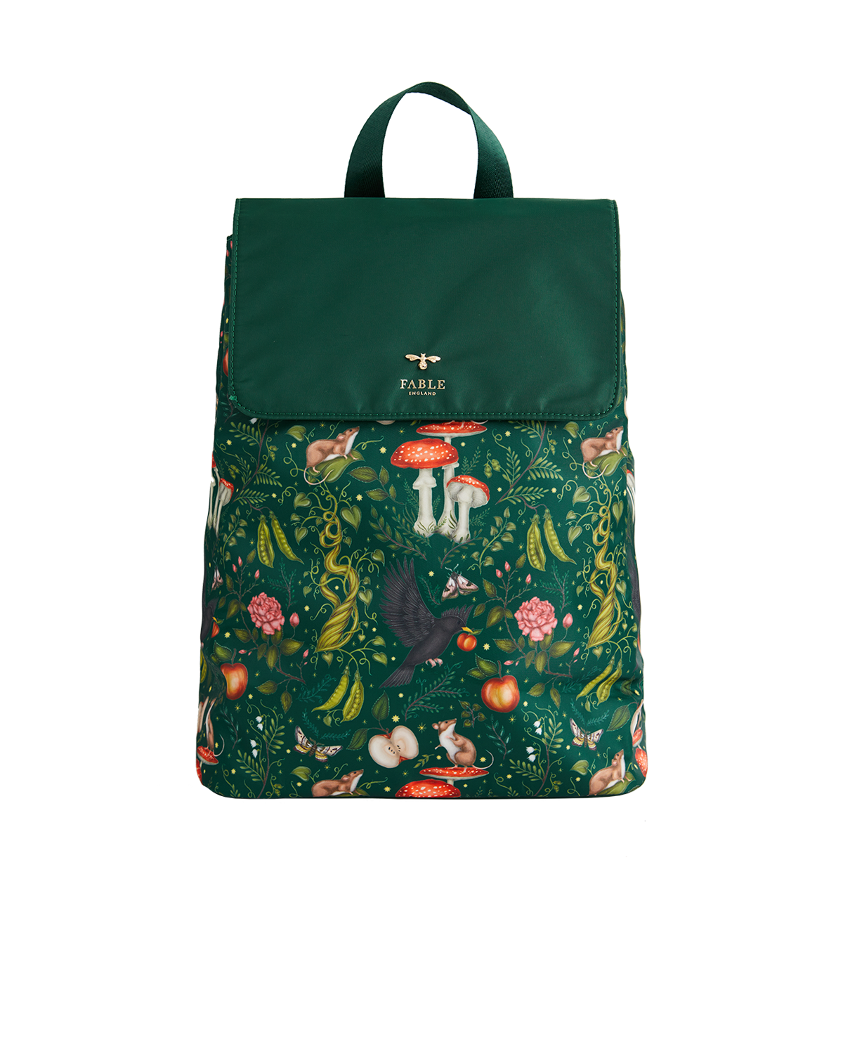 Fable England Catherine Rowe x Fable Into the Woods Green Backpack, Main, color, Green