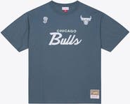 Mitchell & Ness Men's Mitchell & Ness Blue Chicago Bulls Thunderstorm T-Shirt