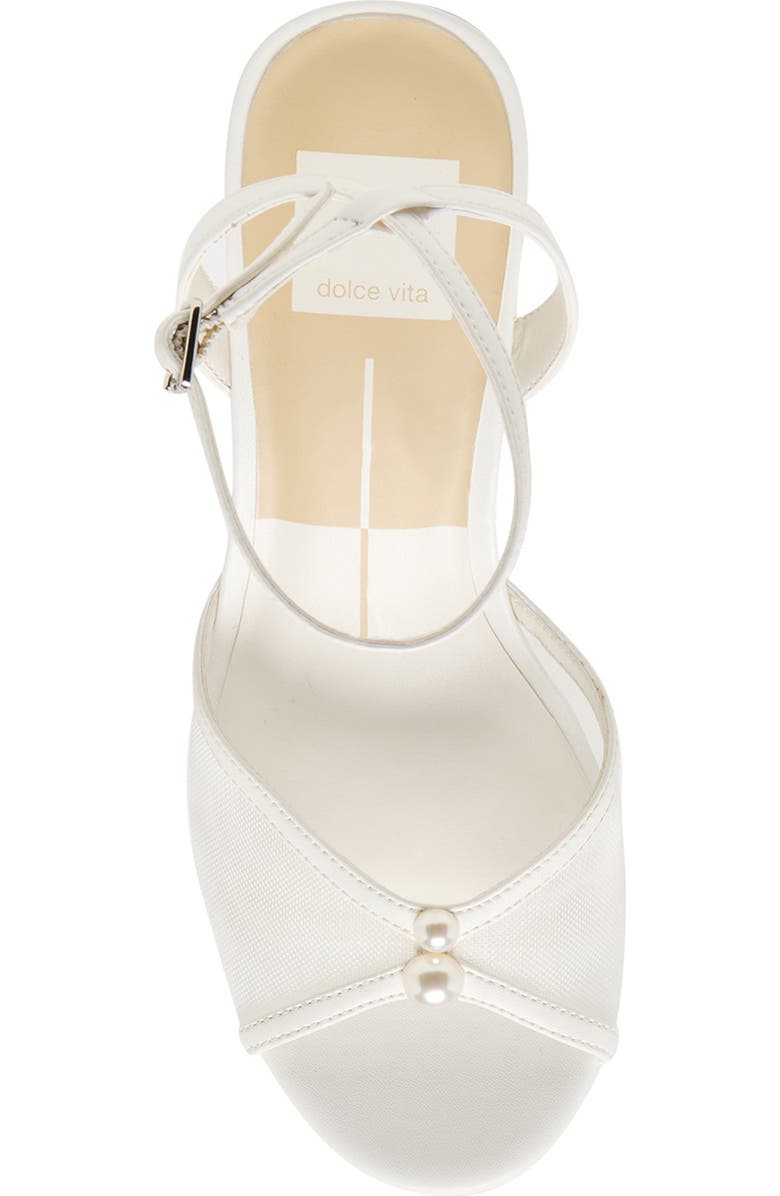 Dolce Vita Betsey Sandal, Alternate, color, White Mesh