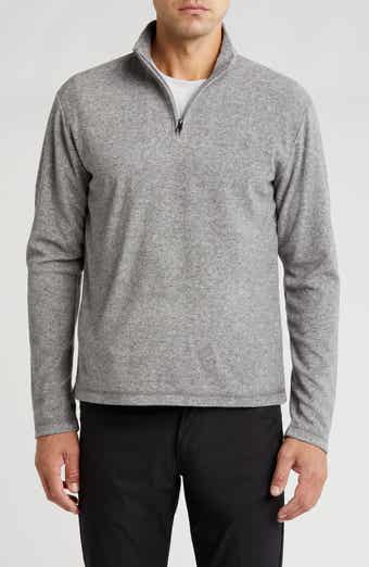 Vintage 1946 Heather Chenille Quarter Zip Pullover