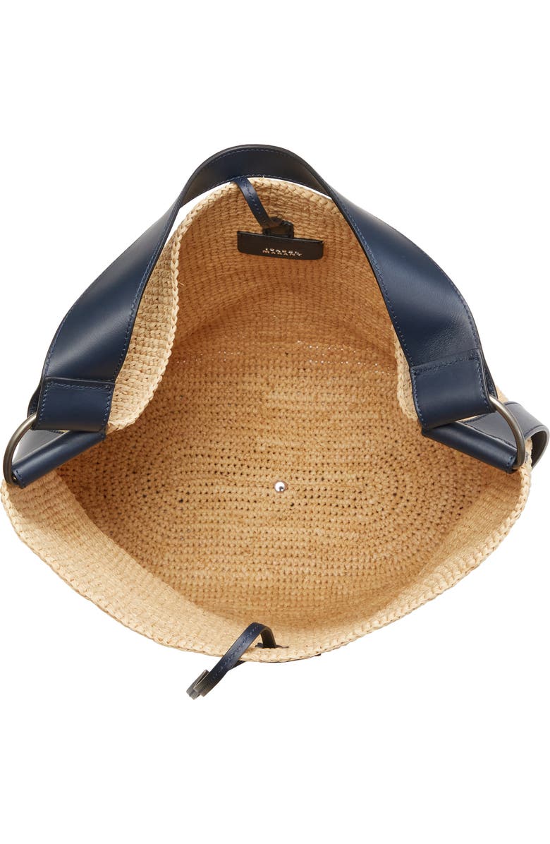Isabel Marant Bayia XO Capsule Raffia Tote, Alternate, color,