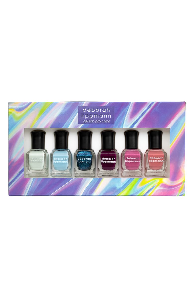 Deborah Lippmann Funhouse 6-Piece Gel Lab Pro Nail Color Set (Limited Edition) $72 Value, Alternate, color, Multi Color