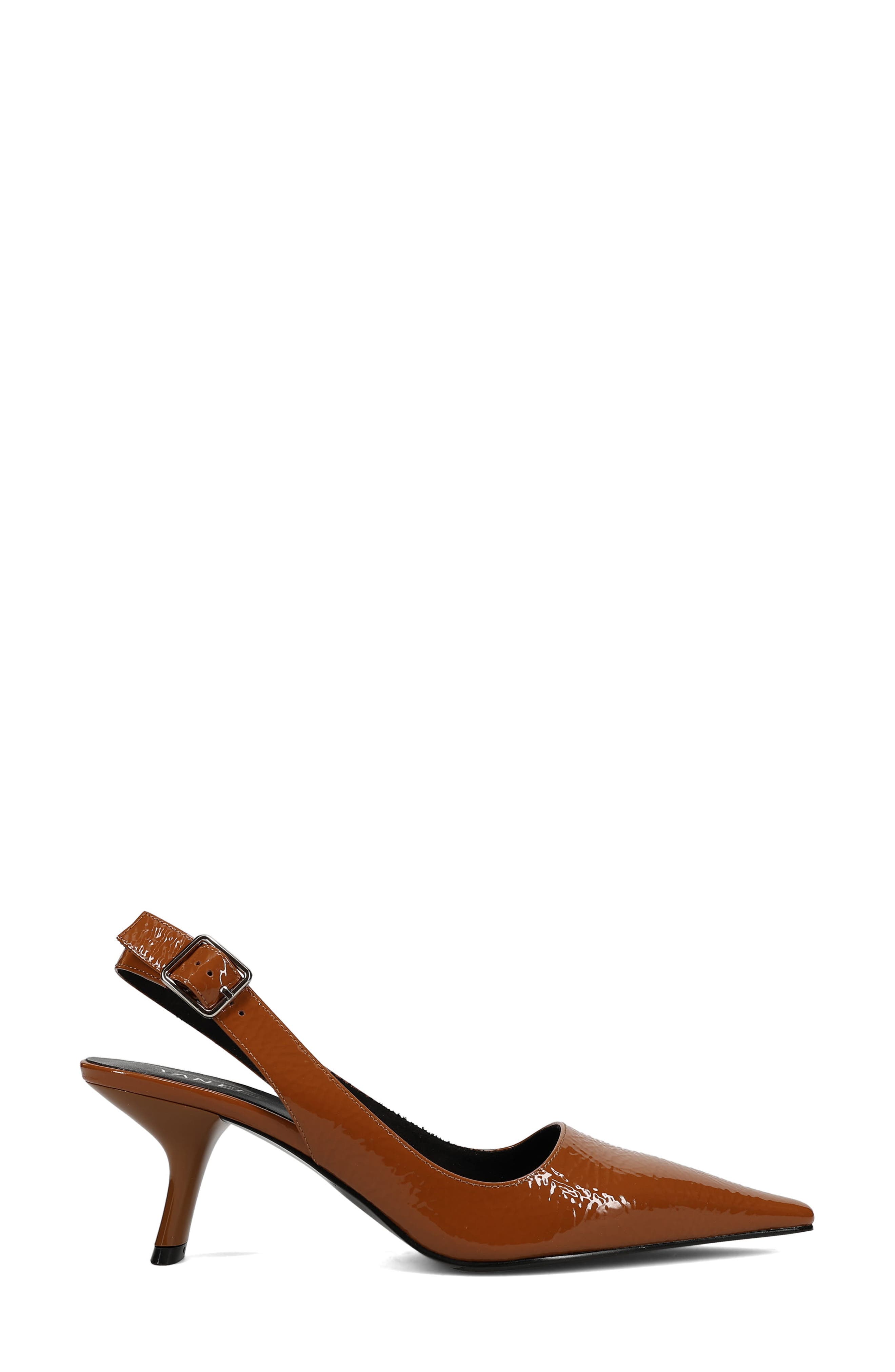 Patti Leather Slingback Pump, Alternate, color, CUOIO