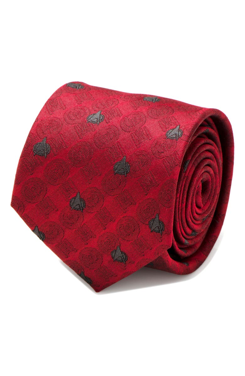 Cufflinks, Inc. Star Trek TNG Delta Shield Silk Tie, Alternate, color, 