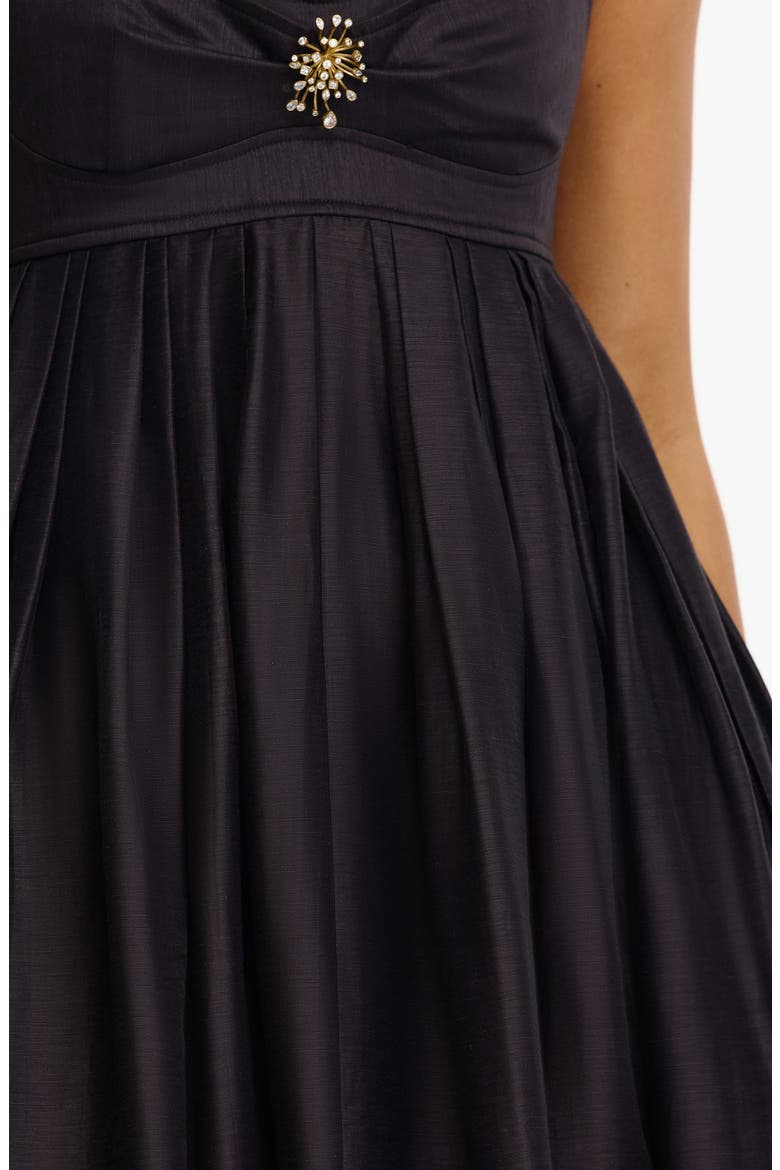 Perinkle Cocktail Dress, Alternate, color, BLACK