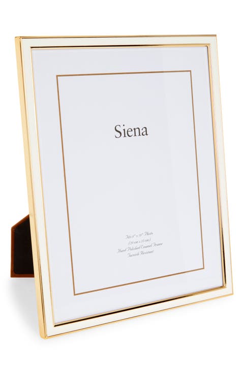 Narrow Enamel 8 x 10-Inch Picture Frame