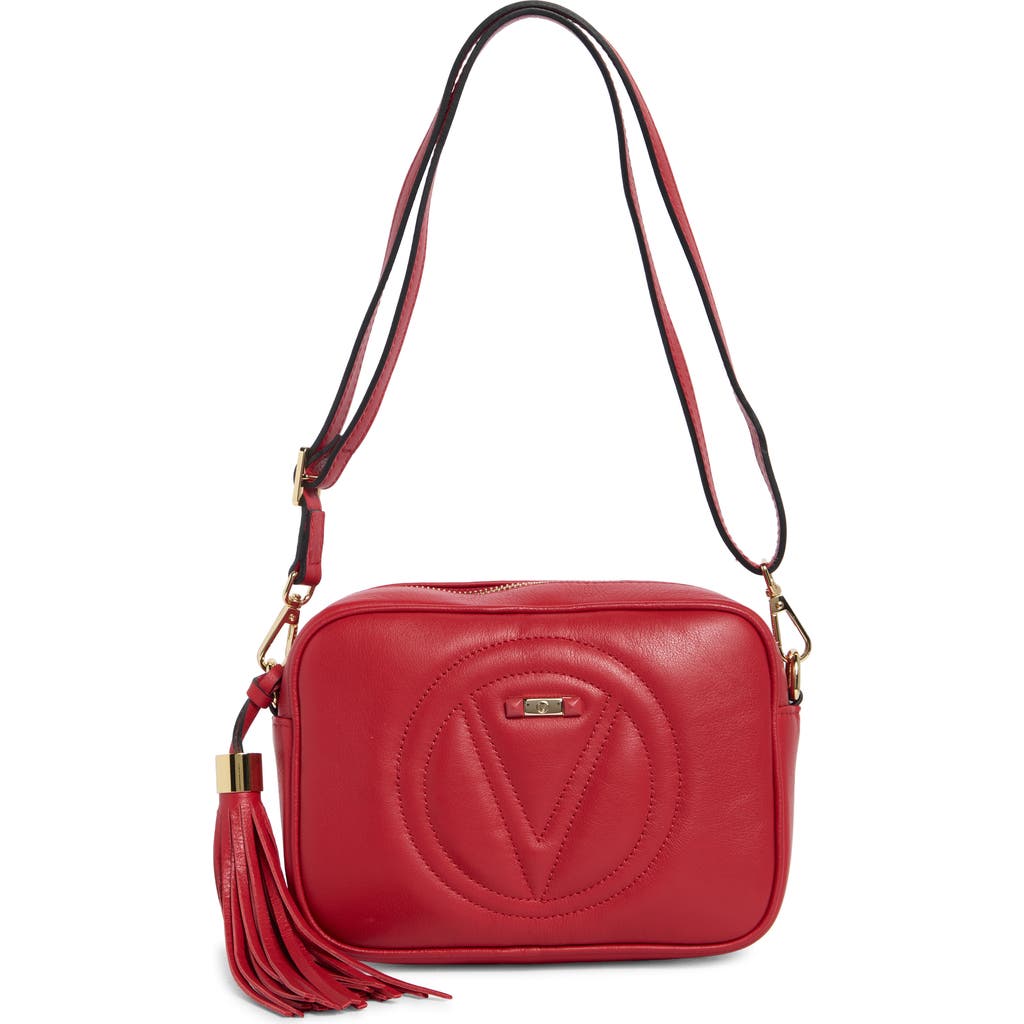 Valentino By Mario Valentino Mia Signature Crossbody Bag In Red