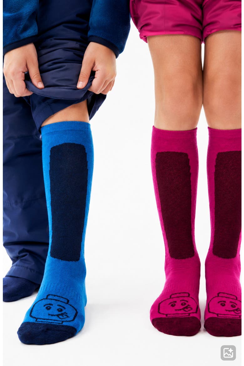 Kids' Ski Socks, Alternate, color, BLUE