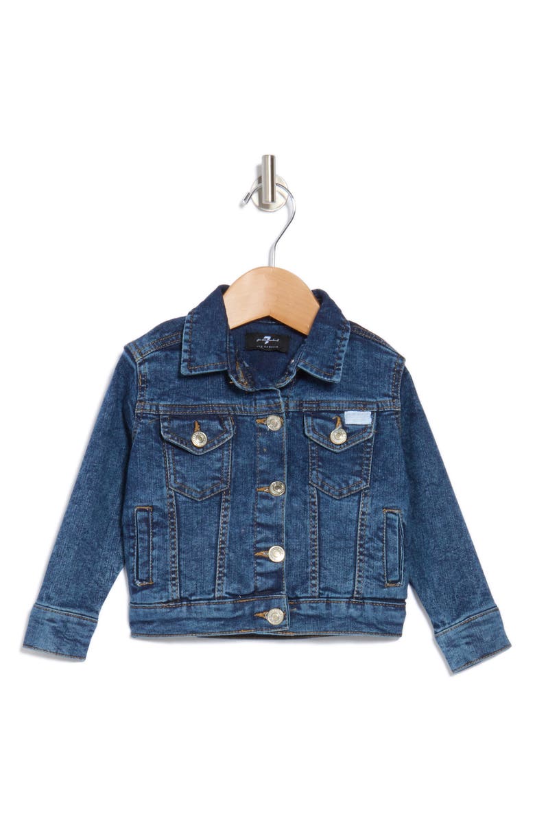 7 For All Mankind Denim Jacket, Main, color, 