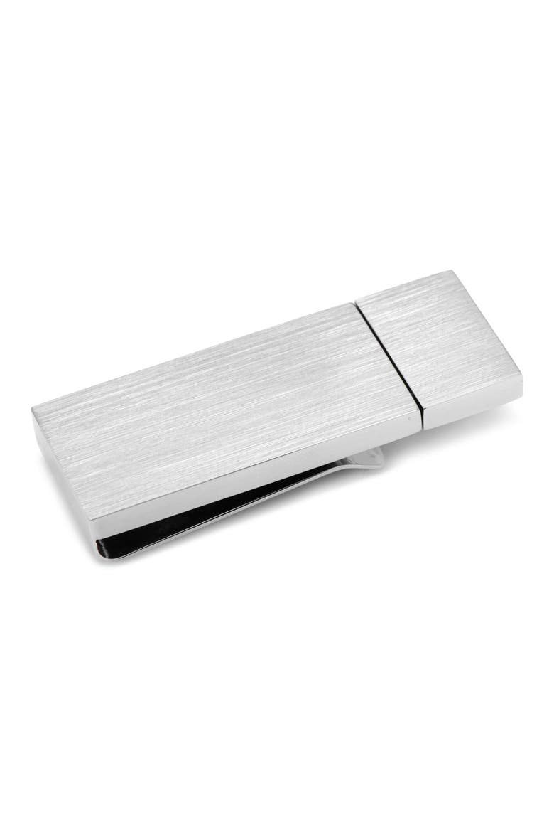 8GB Flash Drive Money Clip, Main, color, SILVER