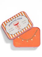Chelsea28 Gift Boxed Enamel Charm Layered Necklace Set