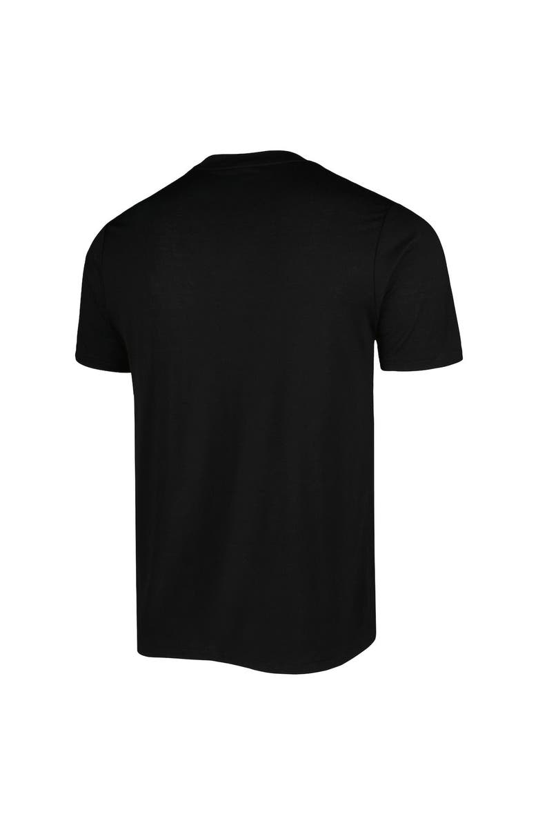 CONCEPTS SPORT Men's Concepts Sport Black/Orange Philadelphia Flyers Badge T-Shirt & Pants Sleep Set, Alternate, color, 