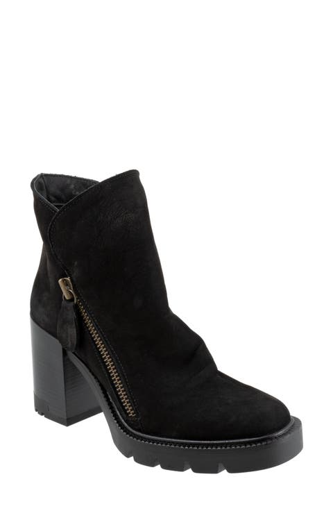 Elliott Block Heel Bootie