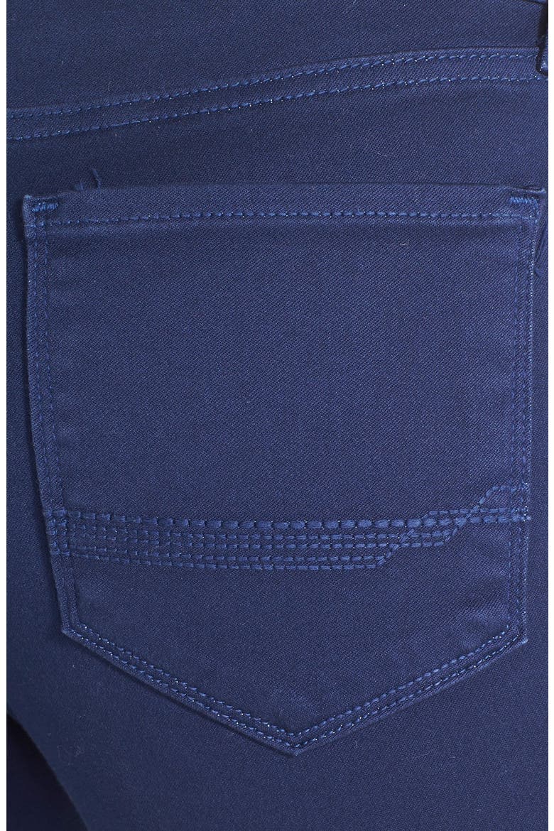 Alina Stretch Skinny Jeans, Alternate, color, DARK COBALT