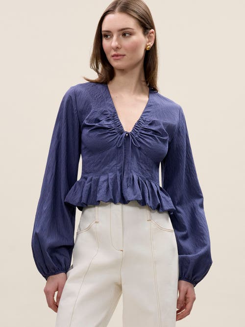 REBECCA TAYLOR REBECCA TAYLOR ALLEGRA STRIPE BLOUSE