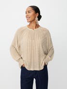 Masai Copenhagen MaDornessa Long Sleeve Round Neck Blouse