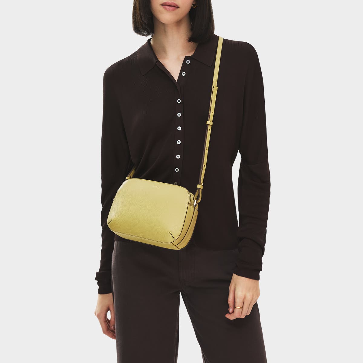Dukes Place Medium Ziptop Crossbody Bag, Alternate, color, Honeycomb