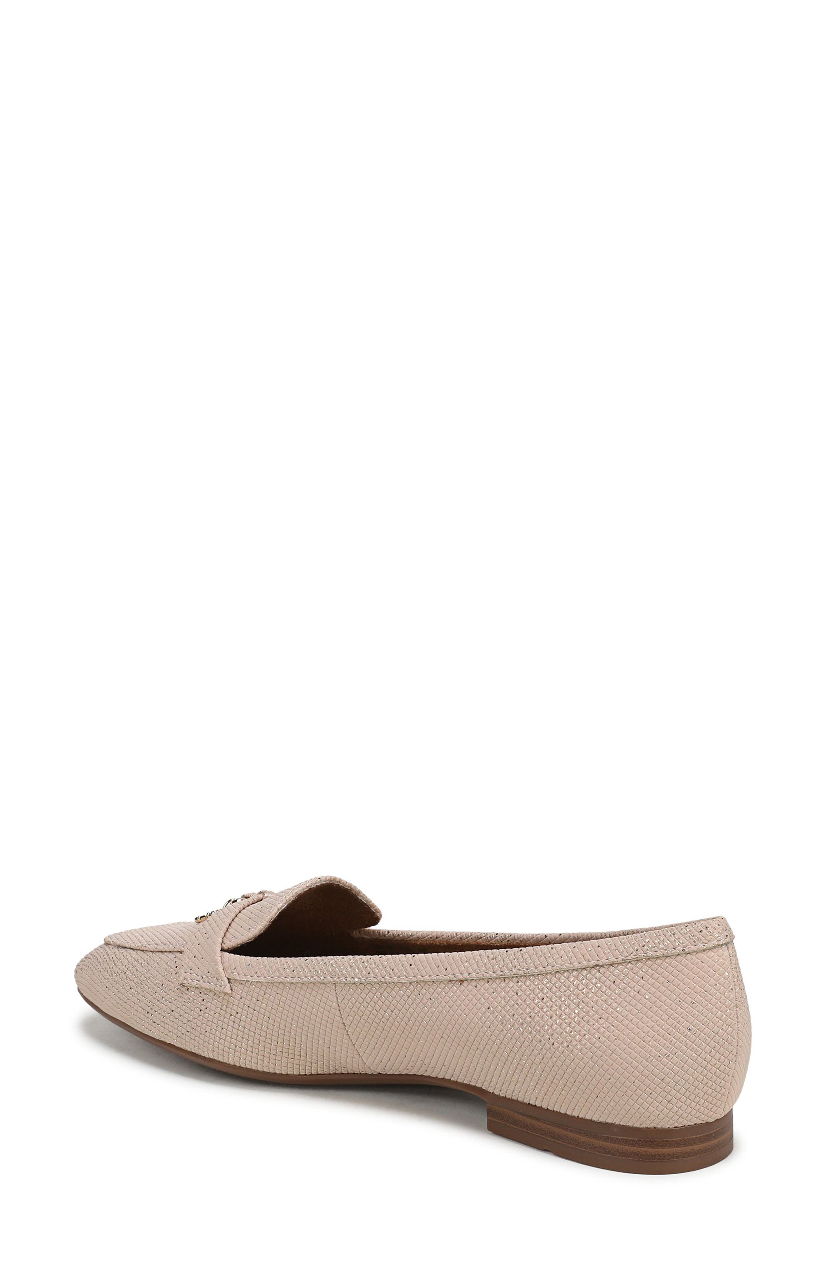 Brody Apron Toe Loafer, Alternate, color, METALLIC SAND