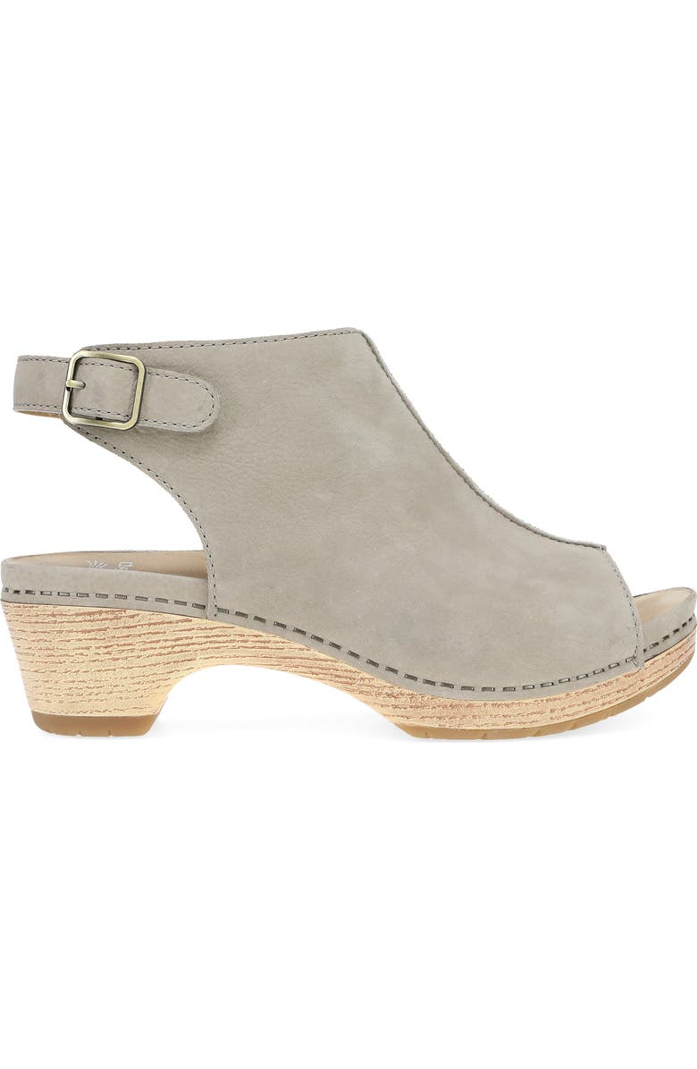 Dansko Lizzy Peep Toe Platform Bootie, Alternate, color,