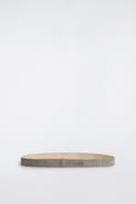 COS Croc-effect Suede Buckleless Belt