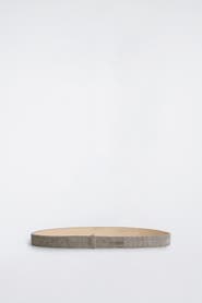 COS Croc-effect Suede Buckleless Belt