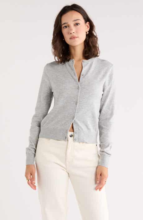 NORDSTROM RACK Crewneck Cardigan