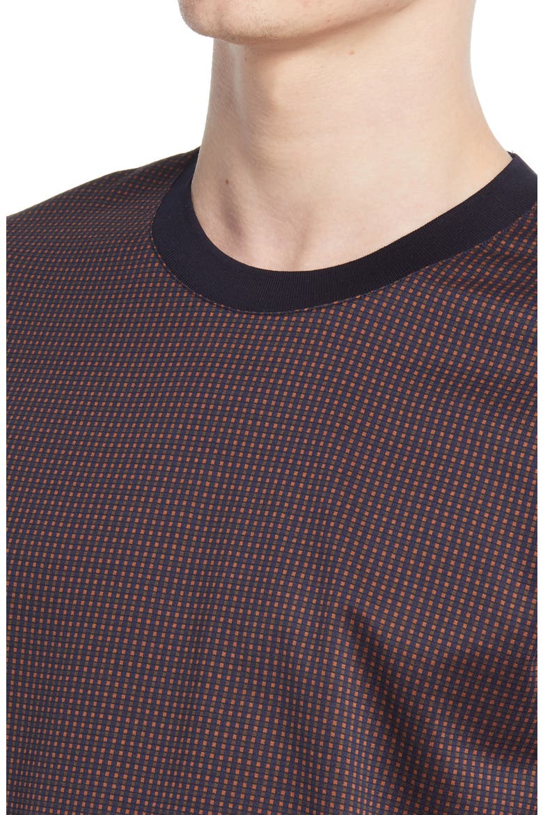 Grid Dot T-Shirt, Alternate, color, BEACON MLT